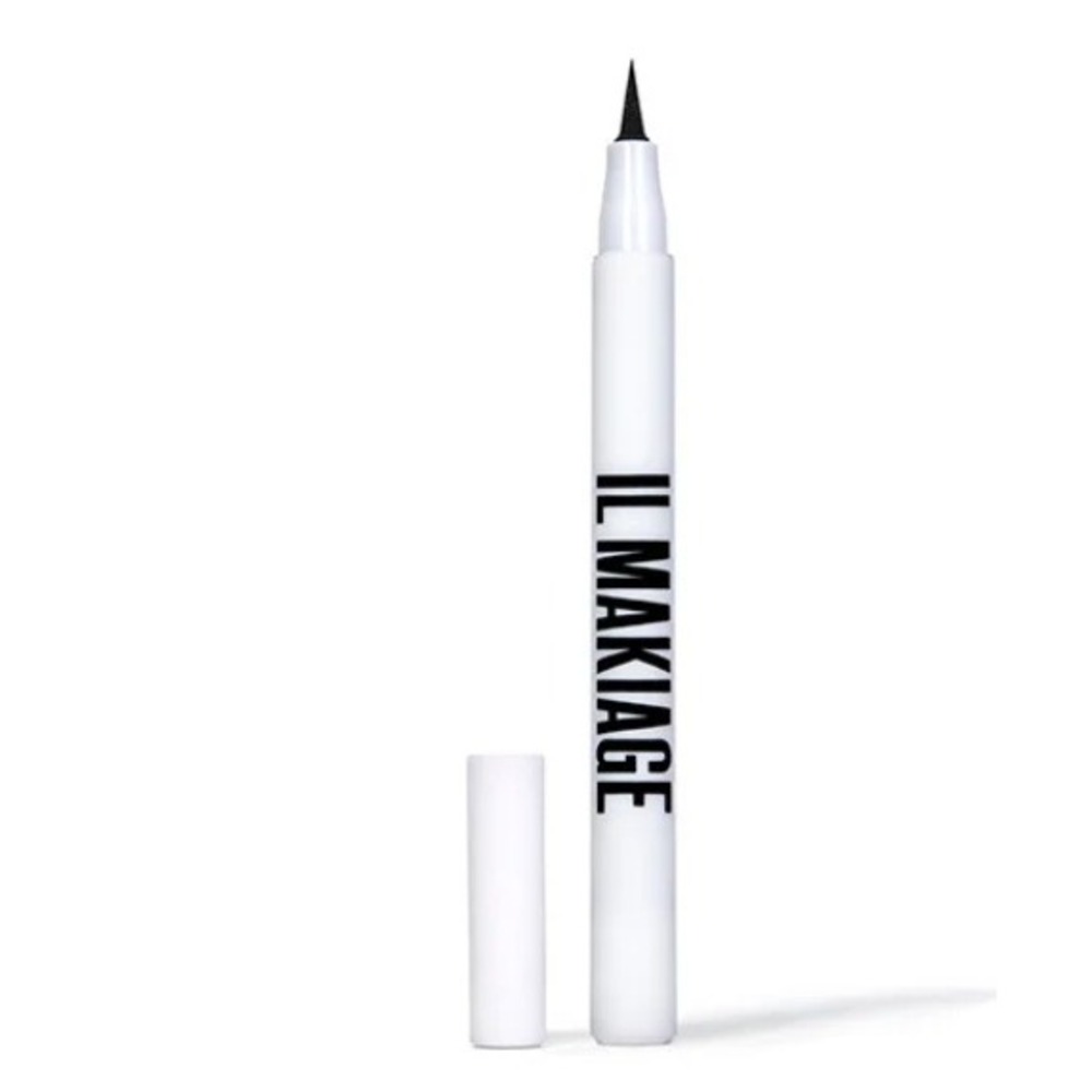 IL MAKIAGE Black Card Liquid Eyeliner Waterproof Black Felt Tip New in Box